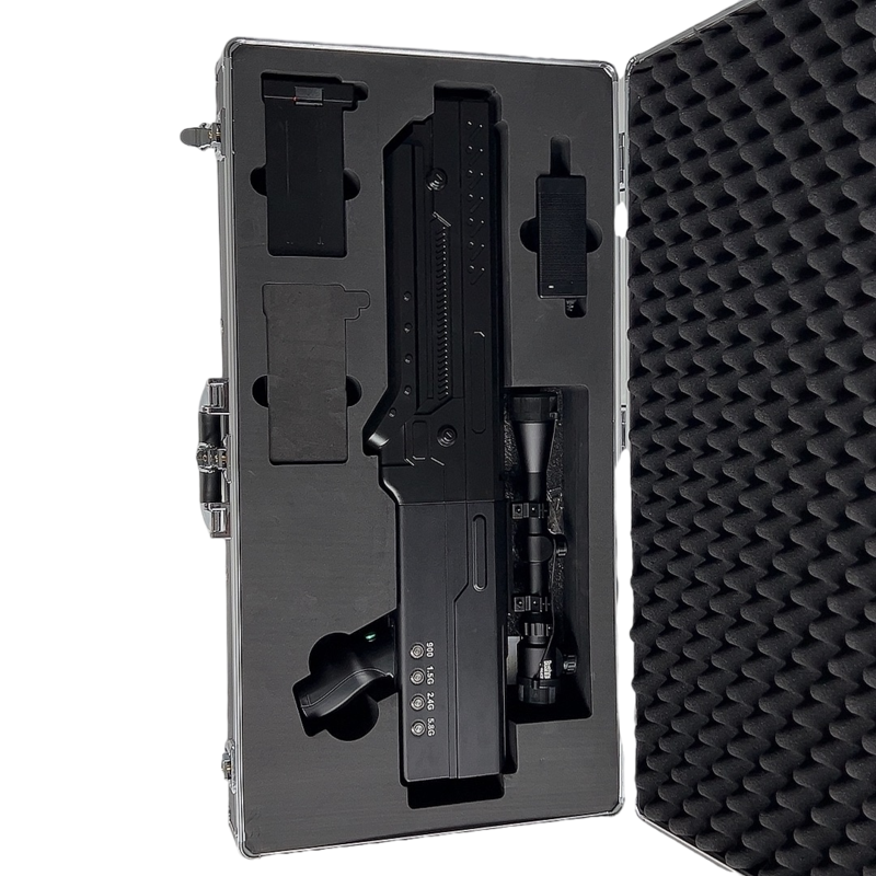  白塔手持便携式枪型低空防御反制四通道B型