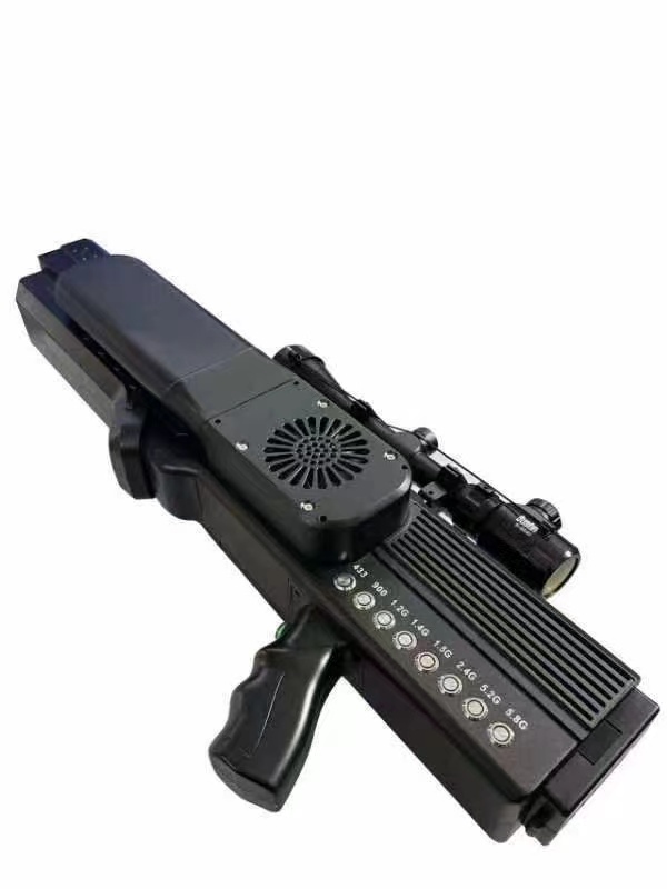  白塔手持便携式枪型低空防御反制八通道